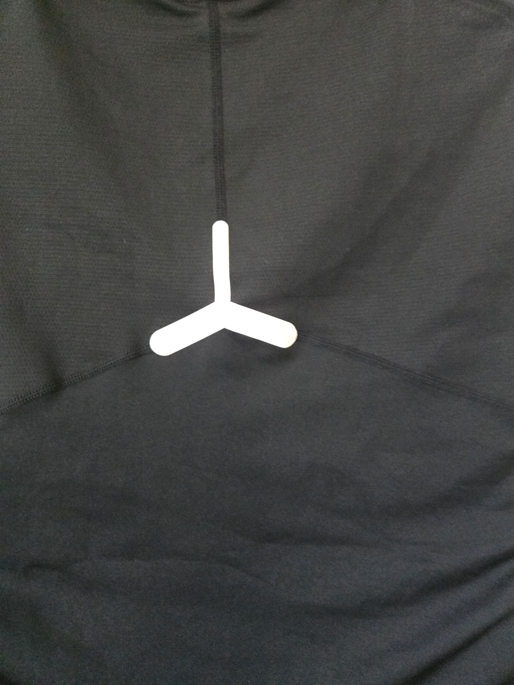 Nike Vapor Speed Black Athletic Sleeveless Top with White Swoosh - Picture 6 of 9